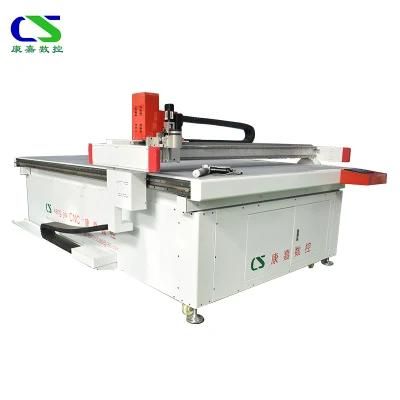 CNC Automatic Rexine Leather Cutting Machine for Luggage, Decoration Industry