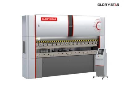 Glorystar Hydraulic Synchronize Metal Plate Press Folding Machinery