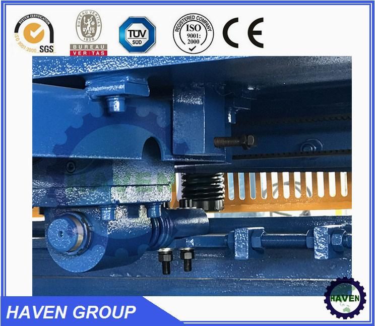 QC11Y-12X3200 E21S hydraulic Guillotine Shearing and Steel Plate Cutting Machine