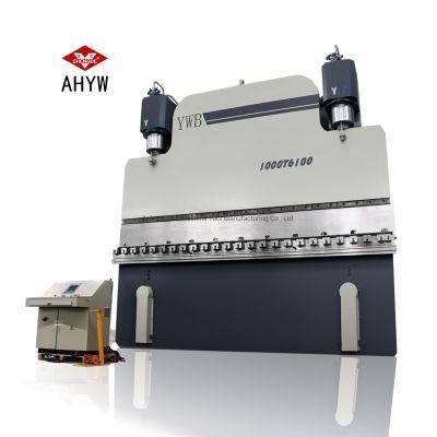 Ywb 1000t6100 CNC Hydraulic Heavy Duty Press Brake Machine