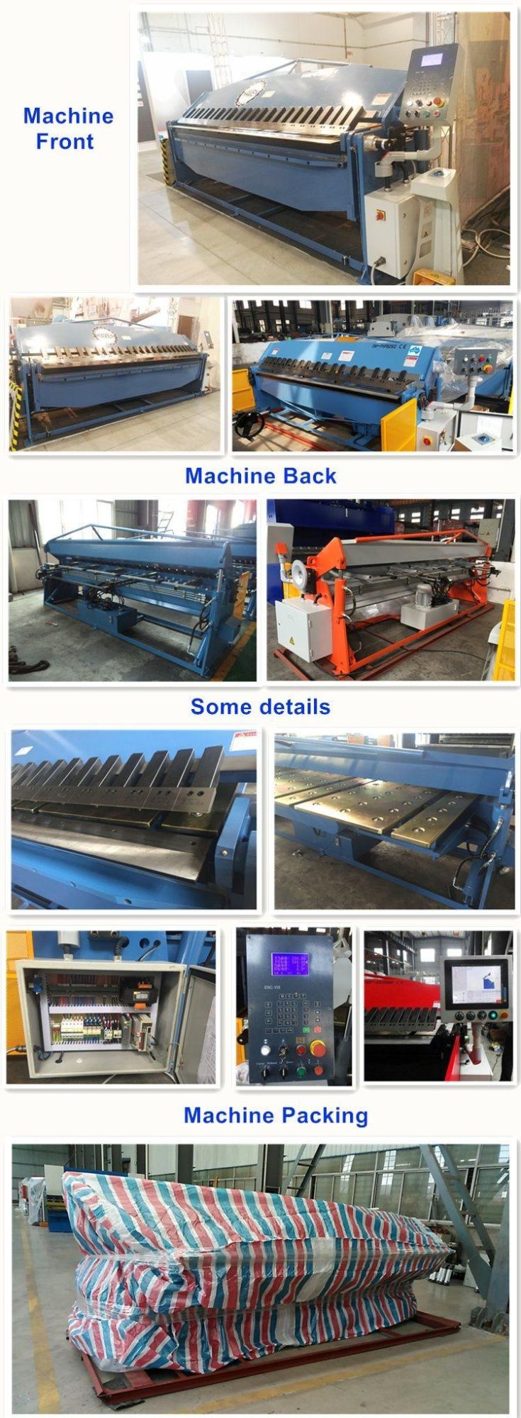 W62Y Series Hydraulic Pan Box Press Brake