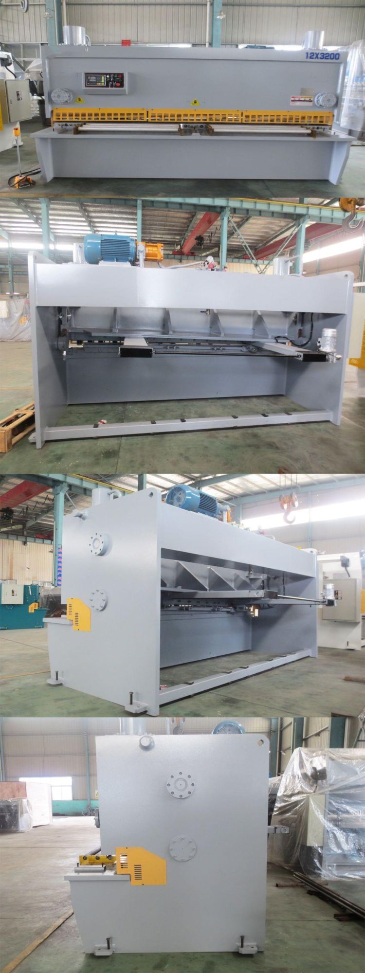 CNC Hydraulic Shearing Machine Manufacturers with Siemens Motor