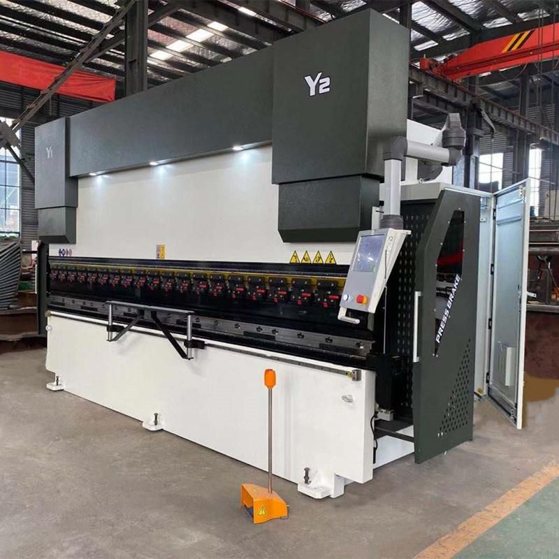 China Supplier Metal Sheet Bender Plate Bender Folding Machine with Cybtouch12 Controller