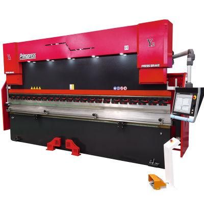 Electro-Hydraulic CNC Press Brake Machine, Steel Plate Bending Machine 100t4000mm