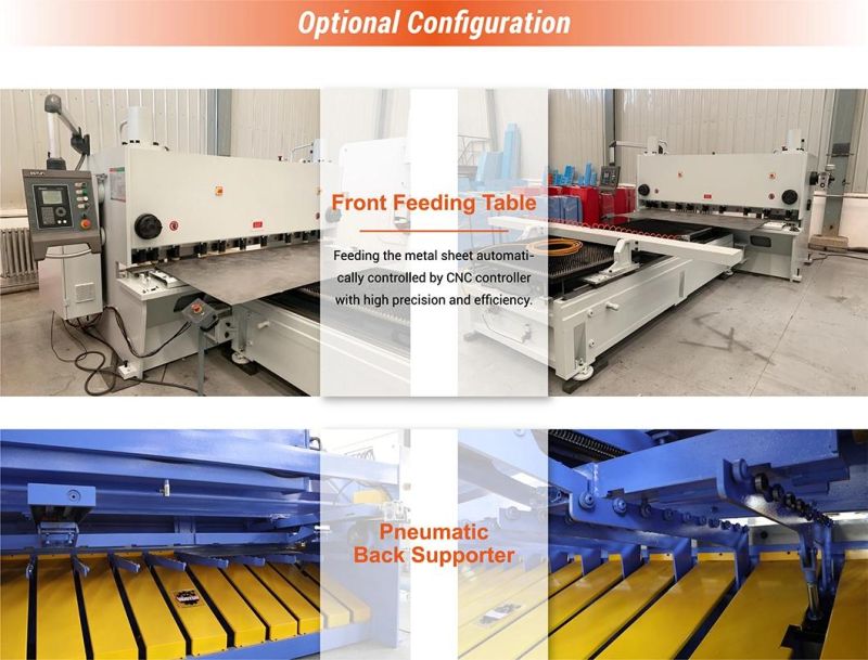 Hydraulic Guillotine Shearing Machine Metal Sheet Cutting Machine Price