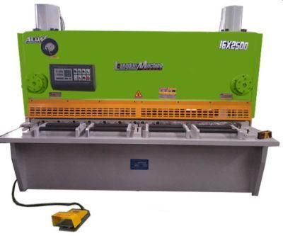 Carbon Steel QC11K-16X2500 Hydraulic Guillotine Cutting Machine Shearing Machine with E21s System