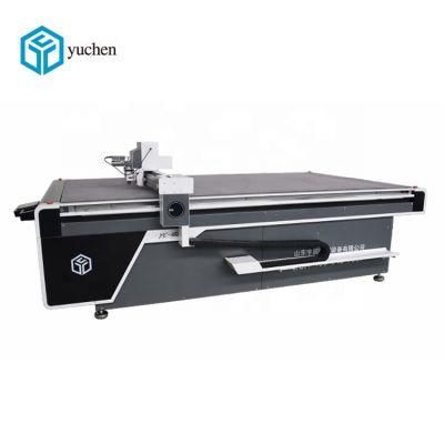 China Yuchen Automatic Sofa Material CNC Knife Cutting Machine for Sale