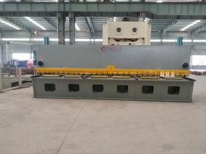 Huaxia QC11K 6X4000mm CNC Plate Guillotine Shears, 4 Meters Hydraulic Guillotine Shearing Machine Price