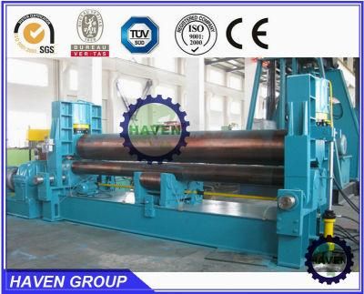 W11S-10X4000 Universal Upper Roller Sheet Plate Rolling and Bending Machine