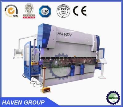 WC67K 300T/4000 hydraulic press brake with E21 system
