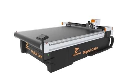 Zhuoxing CNC Digital Automatic Oscillating Knife Clothing Fabric Cutting Machine