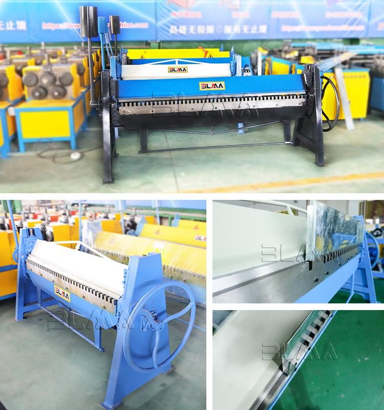 Manual Metal Sheet Folder Bending Machine Press Brake