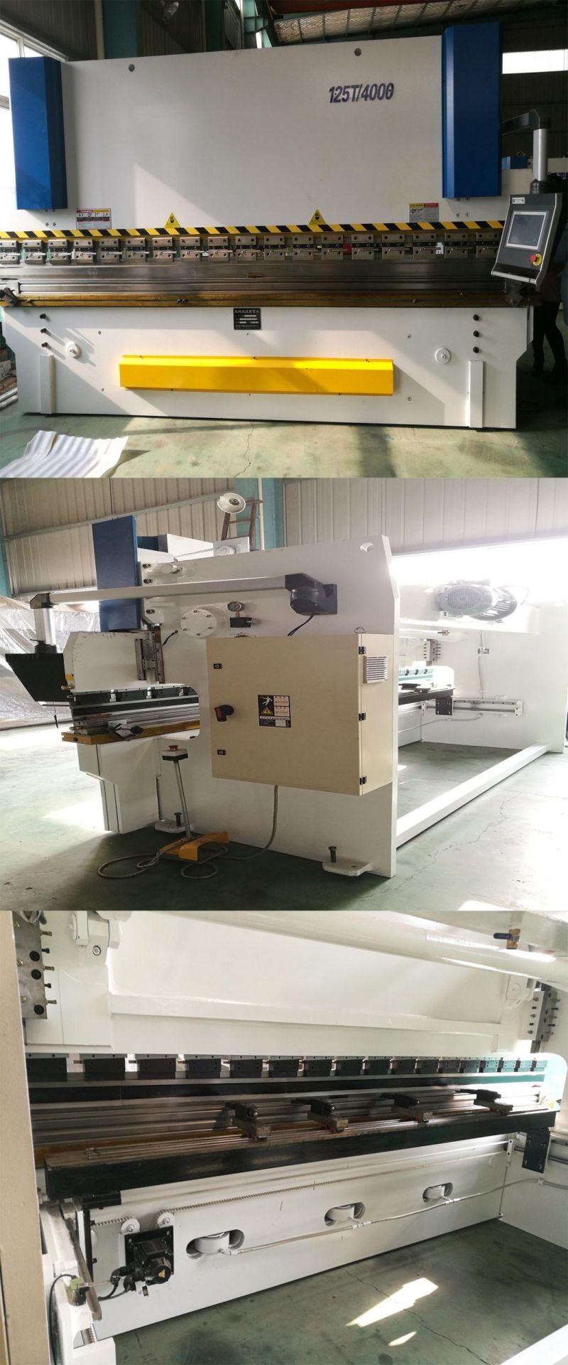 Wc67K Sheet Metal CNC Hydraulic Bending Machine with Sevro Motor