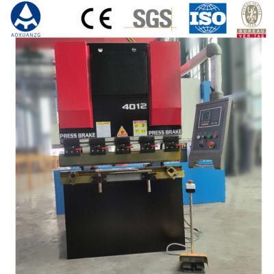 Wc67y/K-40t/2500 CNC Mini Press Brake Sheet Bender Plate Hydraulic Bending Machine with E21 Controller System
