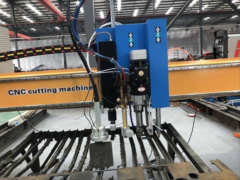 Gantry Type Heavy Duty CNC Flame Cutting Machine From Huaxia