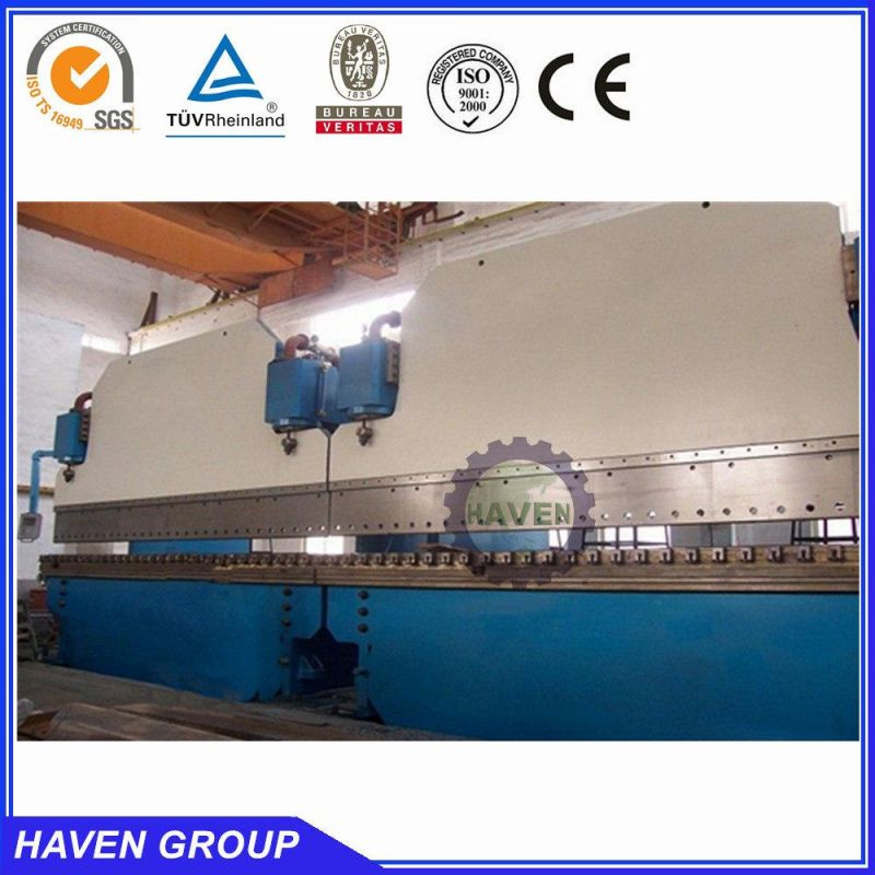 CNC lamp pole and street pole bending machine Hydraulic Press Brake Machine in tandem 2-WE67K-500X7000