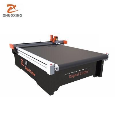 Zhuoxing - Soft Glass/PVC CNC Cutting Machine Flexible Material Flatbed Digital Cutter Factory