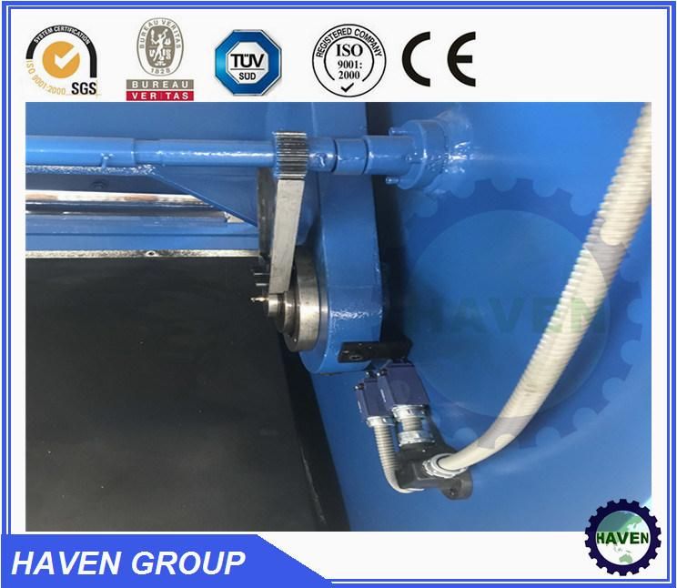 QC11K-16X5000 CNC hydraulic Guillotine Shearing Machine, CNC Hydraulc Steel Plate Cutting Machine