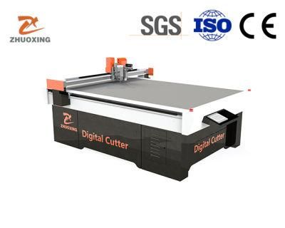 CNC Garment Oscillating Knife Cutting Machine Smoothly