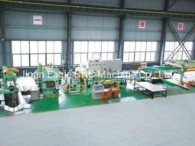 Coid/Hot Rolled Stainless Galvanized Steel Coil Rotary Shear Line