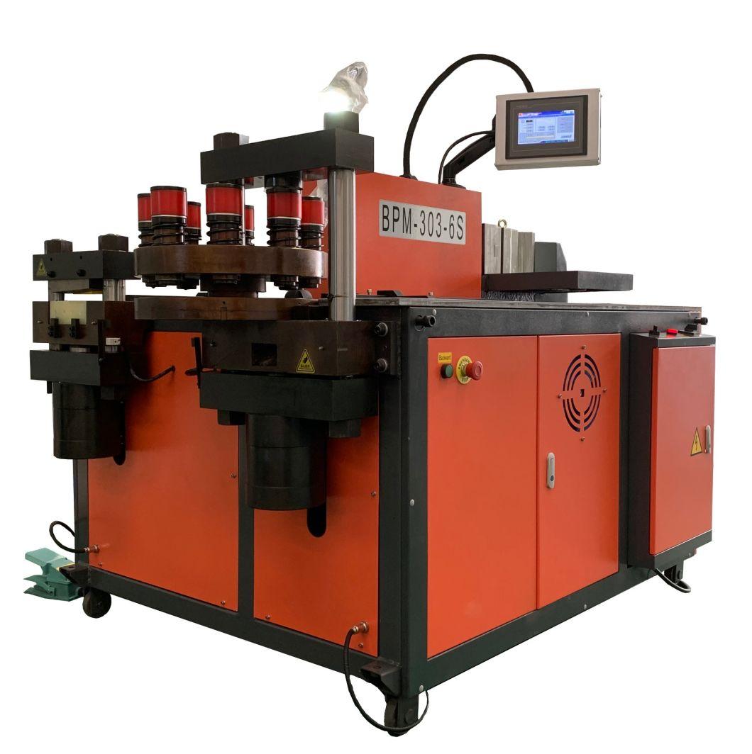 Automatic Machine CNC Busbar 3 in 1 Processing Machine with Bending Punching Cutting