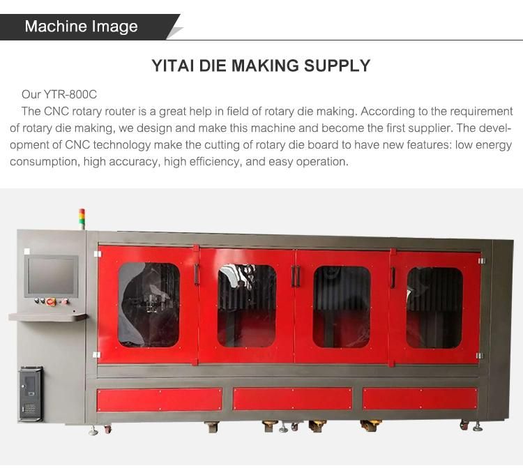 CNC Rotary Die Board Router for Die Making