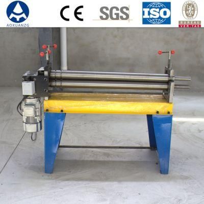 W11 Mechanical Three Roller Rolling Bending Machine for 2mm 1.5mm 1.2mm Small Thin Steel Plate Sheet