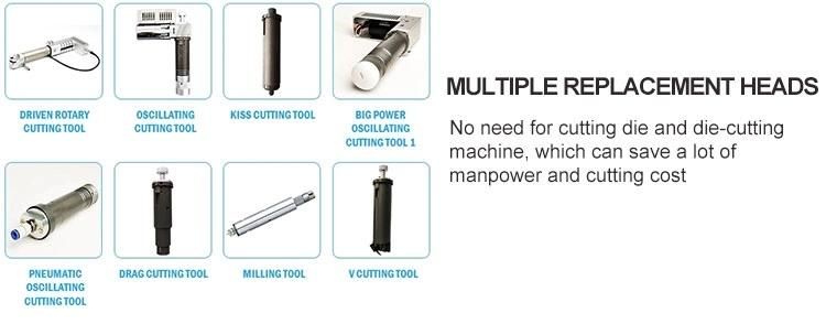 1625 Oscillating Vibrating Cutting Machine Oscillating Knife Leather Machine
