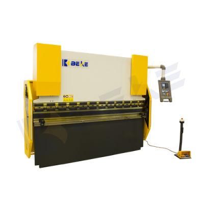 Beke Wc67K 63t 2500mm Hydraulic Carbon Sheet Folding Machine with E21 System