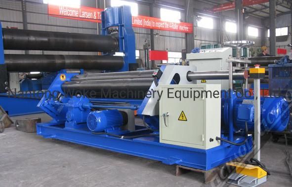 Hydraulic 3 Rolls Plate Rolling Bending Machine for Making Cylinder