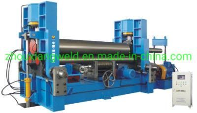Three Roller Plate Tank Cylinder Cone Pre Bending Machine