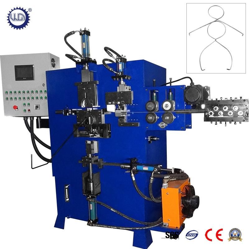 Automatic Hydraulic 2D Wrought Iron Wire Railings Scroll Bending Machine