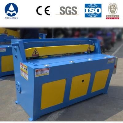 2mm Carbon Steel/ Aluminum Electric Shear Electric Cutting Machine Price Sheet Metal Plate Shearing Machine