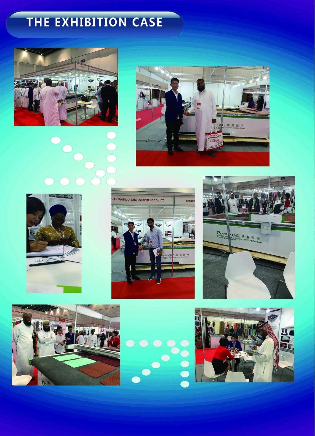 Fast Speed Digital CNC Router Leather Fabric Garment PU Oscillating Knife Cutting Machine