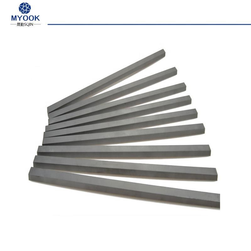 Tungsten Carbide Single Edge Strip Blade for Cutting Chemical Fiber