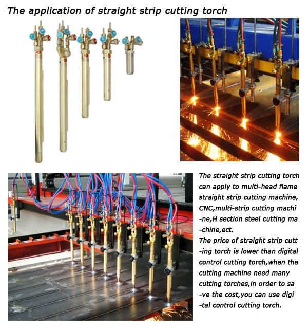 Oxygen-Fuel Flame Cutting Torch for CNC Cutting Machine (85mm)
