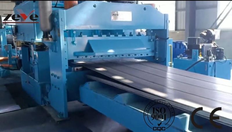 Used Steel Flat Hot Rolled Steel Coil Sheet Slitter & Cut to Length Straightener Combined Shear Machine