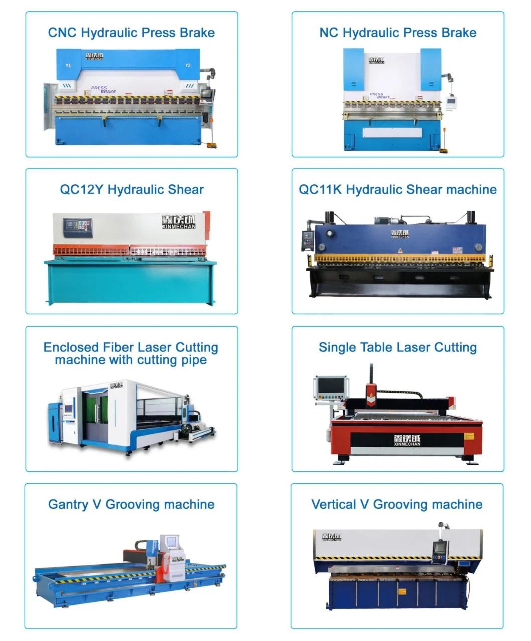 80 Ton CNC Nc Hydraulic Press Brake Metal Bending Machine with 4 Meter Worktable