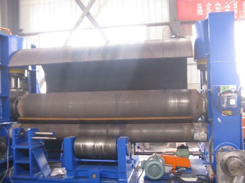Upper Roller Universal Plate Rolling Machine for Tank Construction