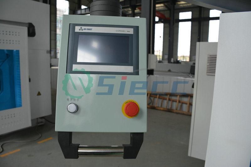 Siecc CNC Metal Shearing Machine with Delem Control for Stainless Steel Aluminium Sheet Cutting