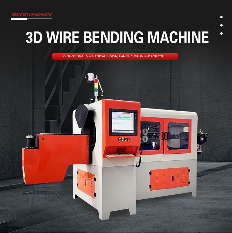CNC Automatic Stainless Steel 3D Wire Bending Machine