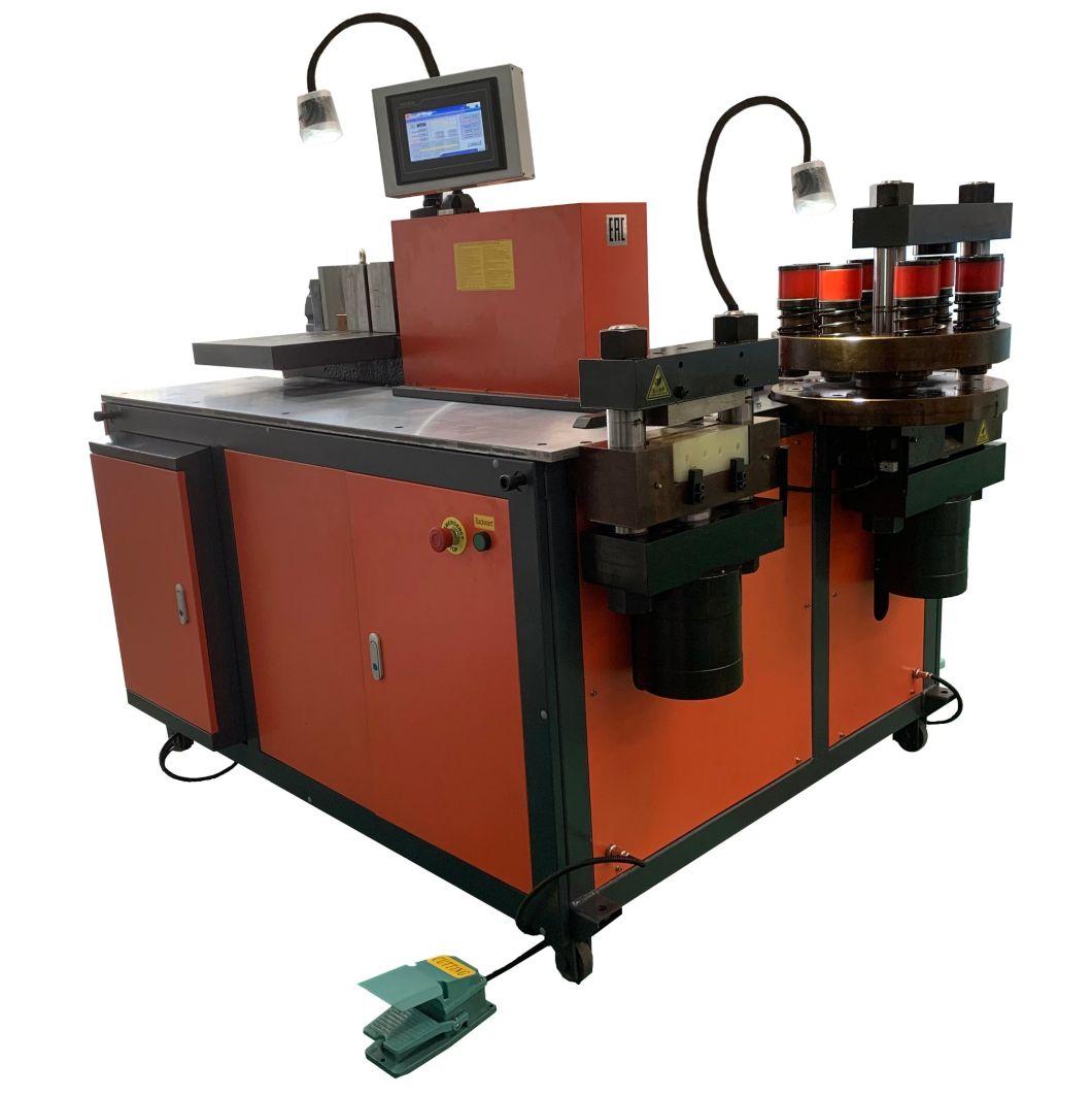 Intelligence Multifunction Busbar Punching Bending Shearing Machine