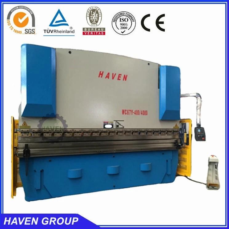 CNC Electric Hydraulic Synchronization Steel Plate Hydraulic Press Brake Machine WE67K