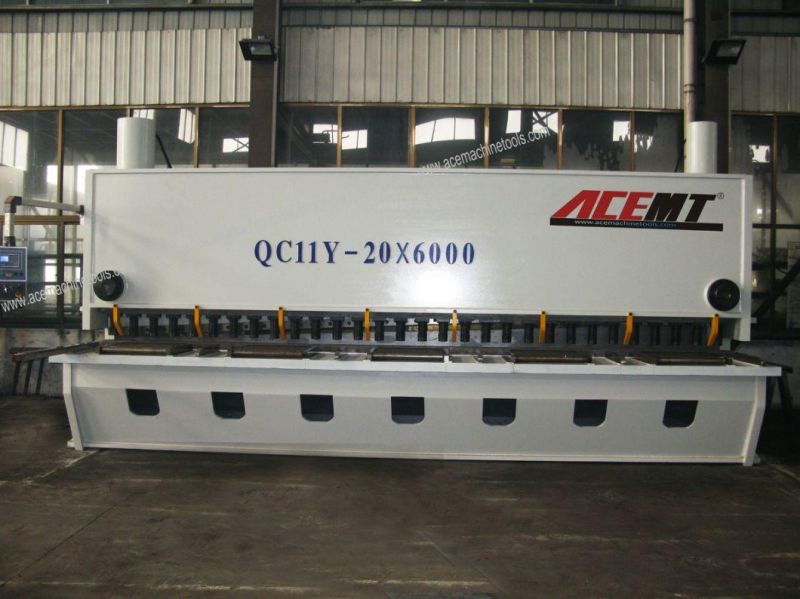 QC11y CNC Hydraulic Guillotine Shearing Machine