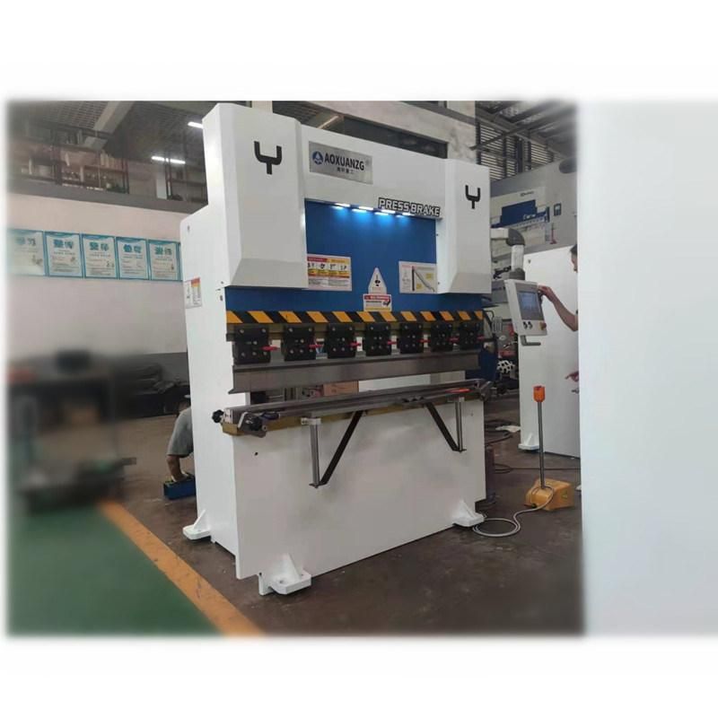 Small Hydraulic Metal Plate Bender Automatic / Auto CNC Bending Sheet / Steel Press Brake Machine Made in China