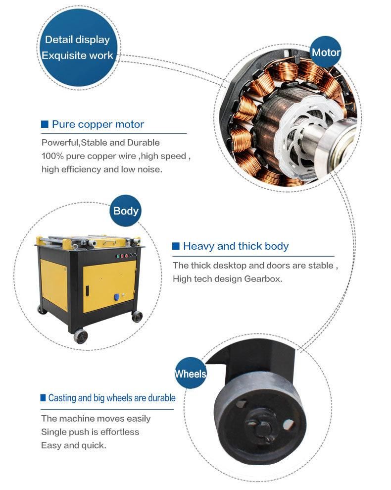 42mm High Quality Steel Bar Cutter and Bender