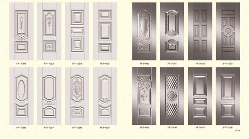 Hydraulic Metal Door Embossing Press, H Frame Door Press Machine with Patterns