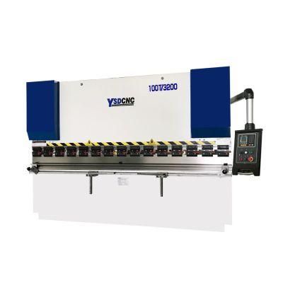 Ysdcnc Nc 100t3200 Hydraulic Steel Plate Automatic E21 System Press Brake for Sheet Metal Bending