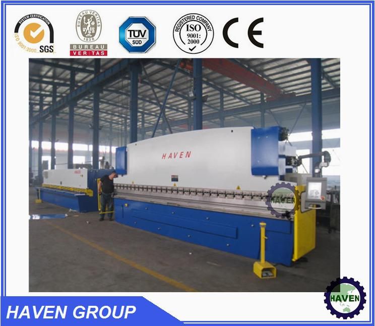 WE67K-160X4000 CNC Electric Hydraulic Synchronization Hydraulic Press Brake