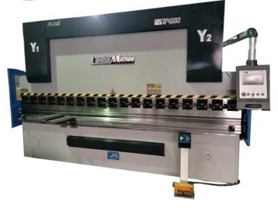 Nanjing Langdun CNC Hydraulic Carbon Steel Press Brake Wc67y-125X3200 Hydraulic Press Brake with CT8 Contorller System